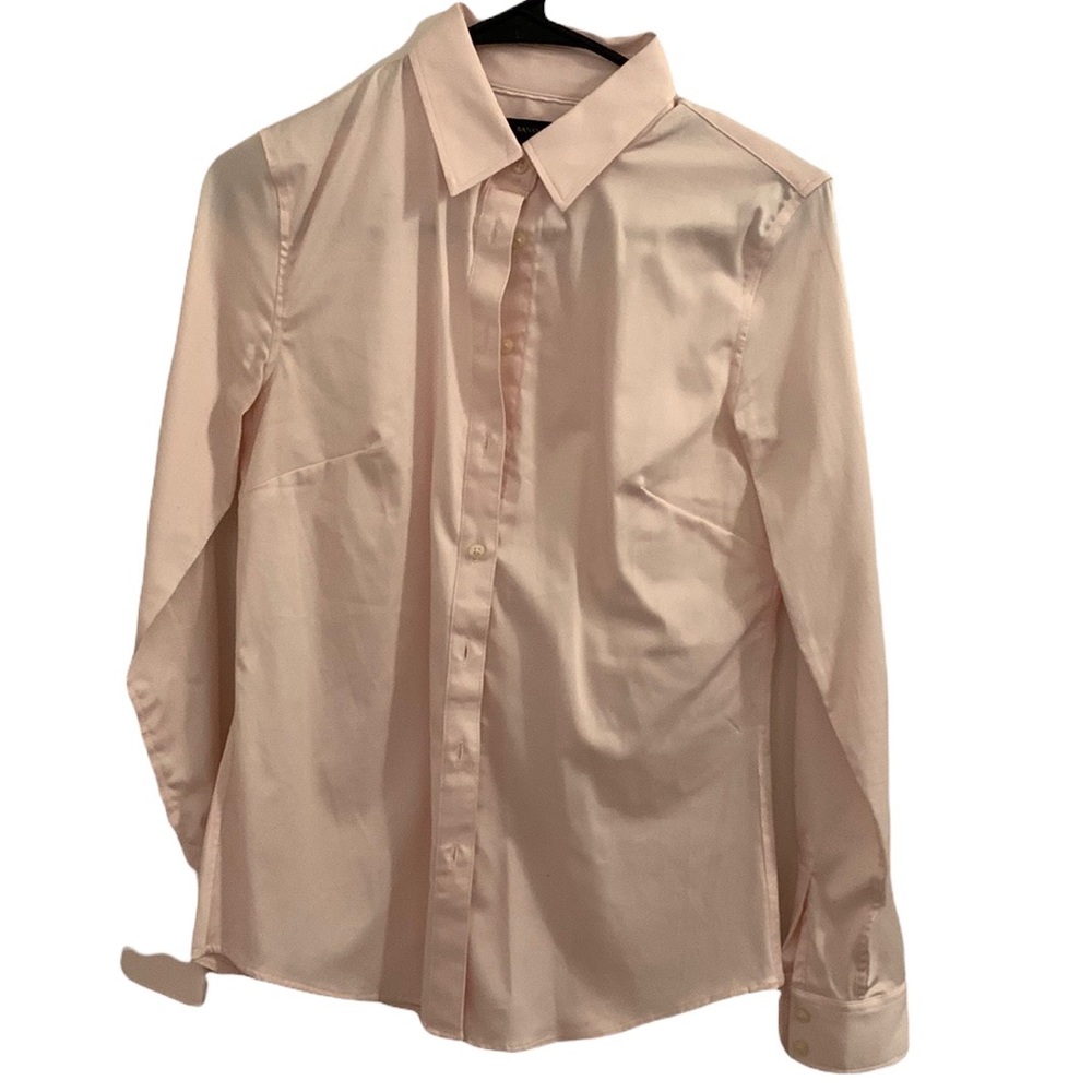 Banana Republic pink button down size 2